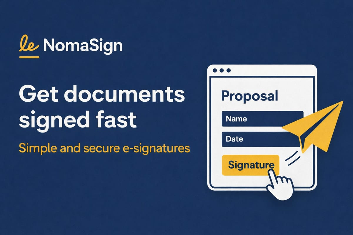 Digital Signing & E-Signature Software for Business | NomaSign